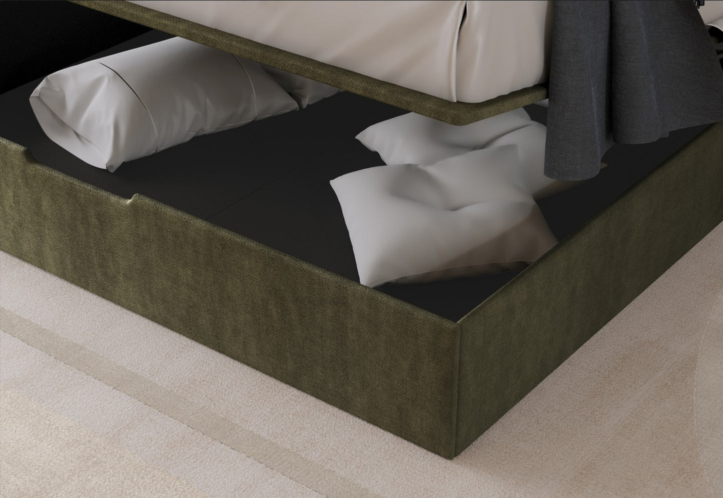Hartley Ottoman - Bed Frame