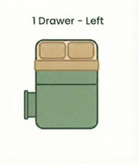 1 Drawer - Left