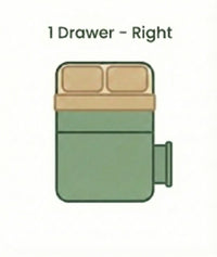 1 Drawer - Right