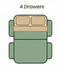 4 Drawers