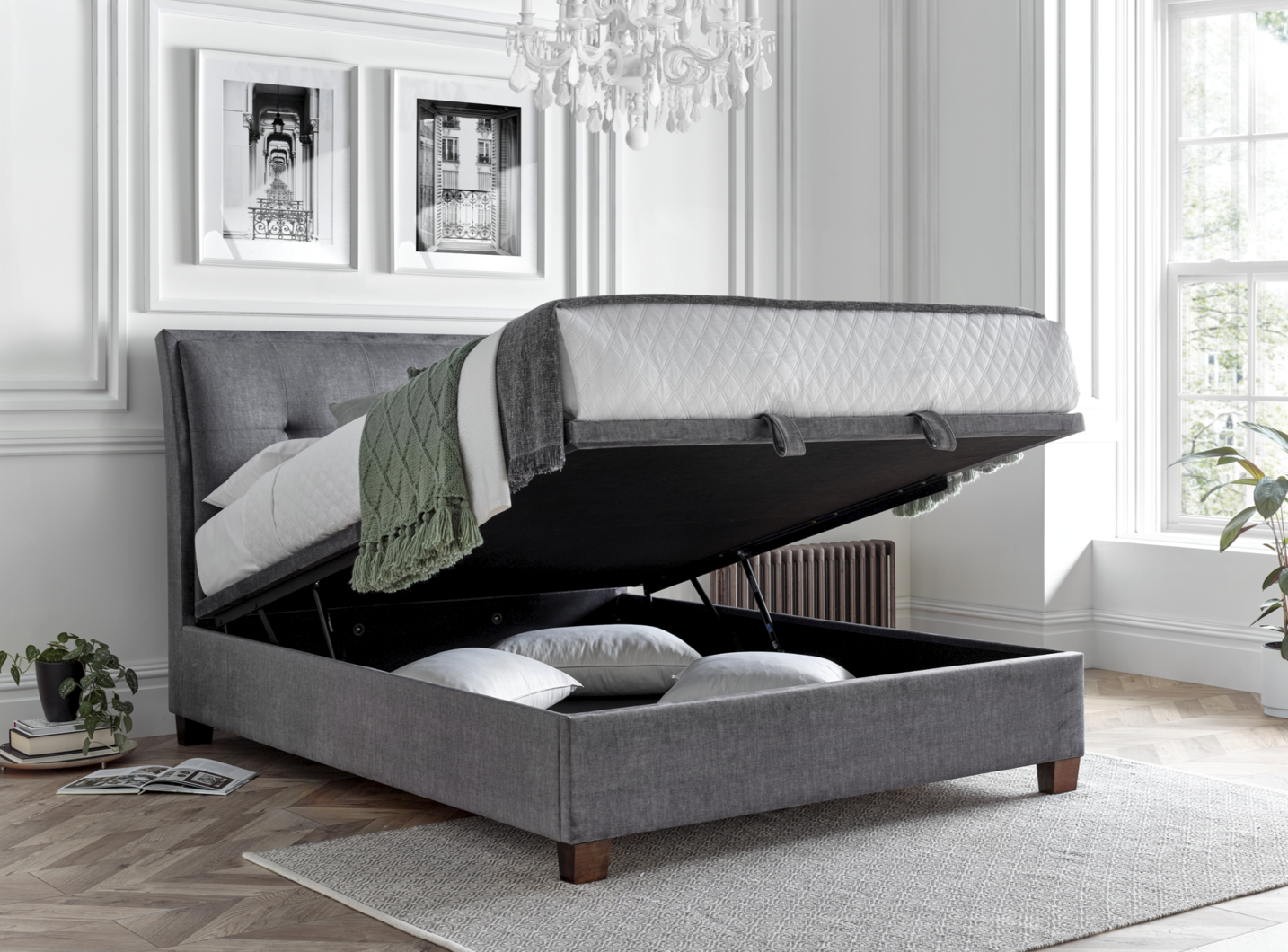 Accent Ottoman - Bed Frame