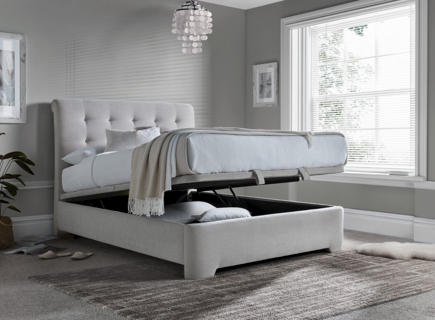 Ashgrove Ottoman - Bed Frame