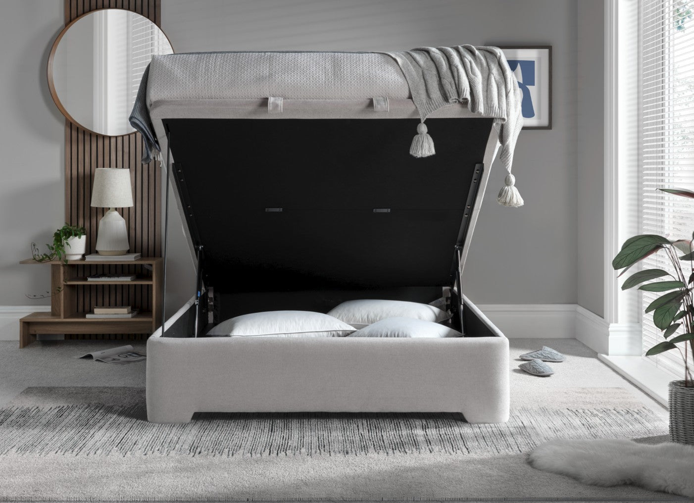 Ashgrove Ottoman - Bed Frame