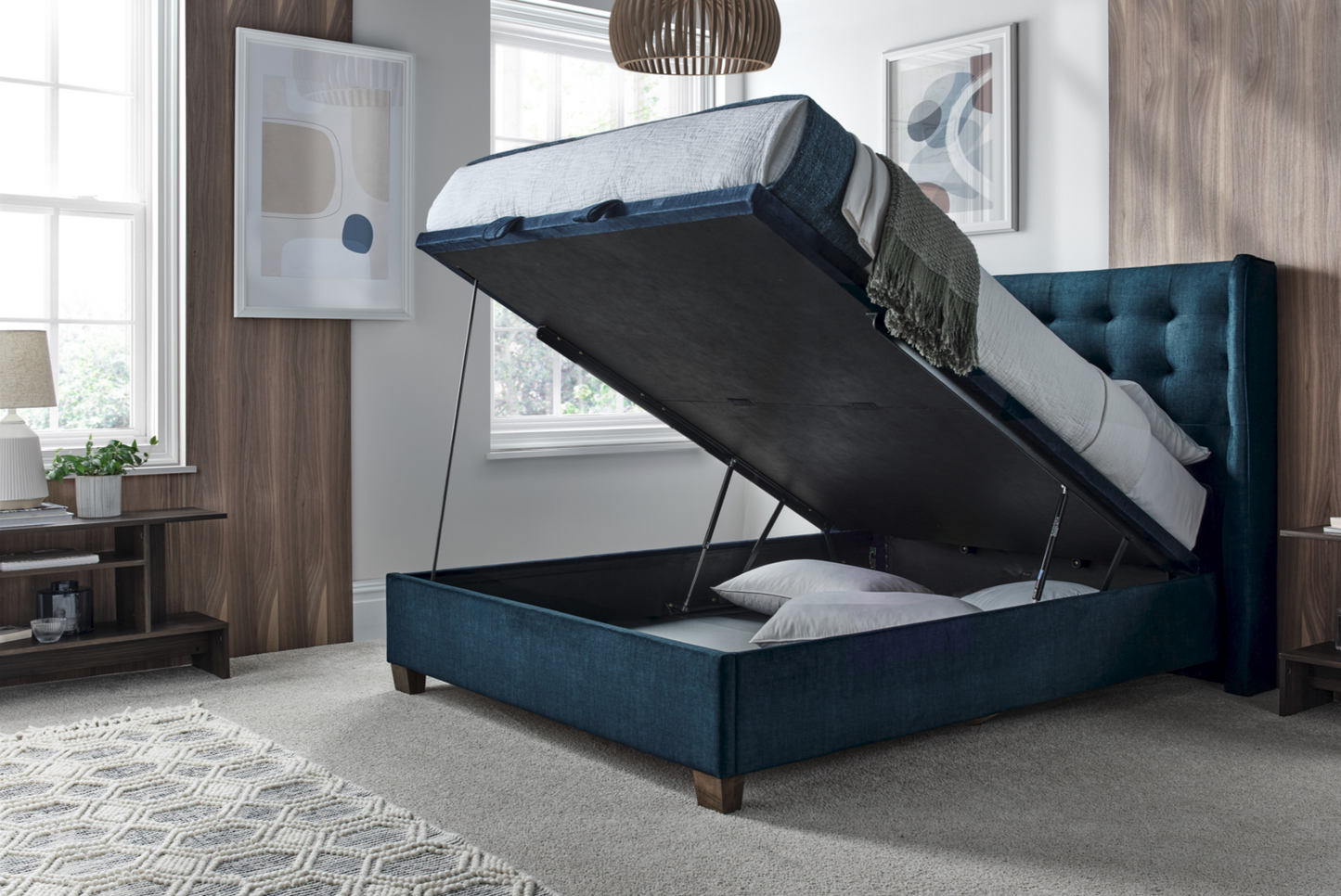 Brunton Ottoman - Bed Frame
