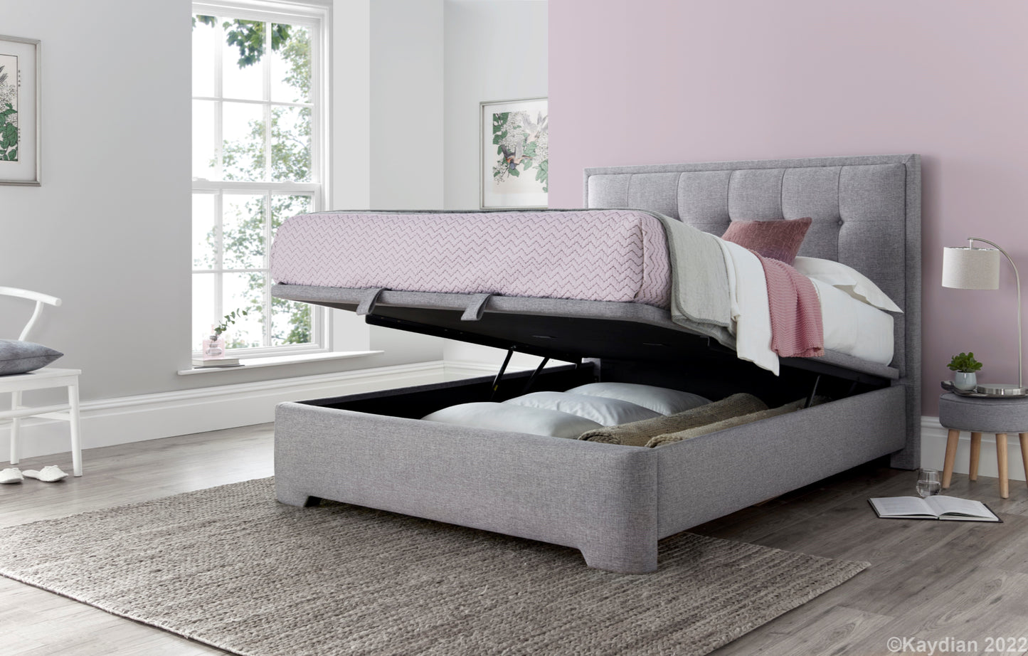 Falstone Ottoman - Bed Frame