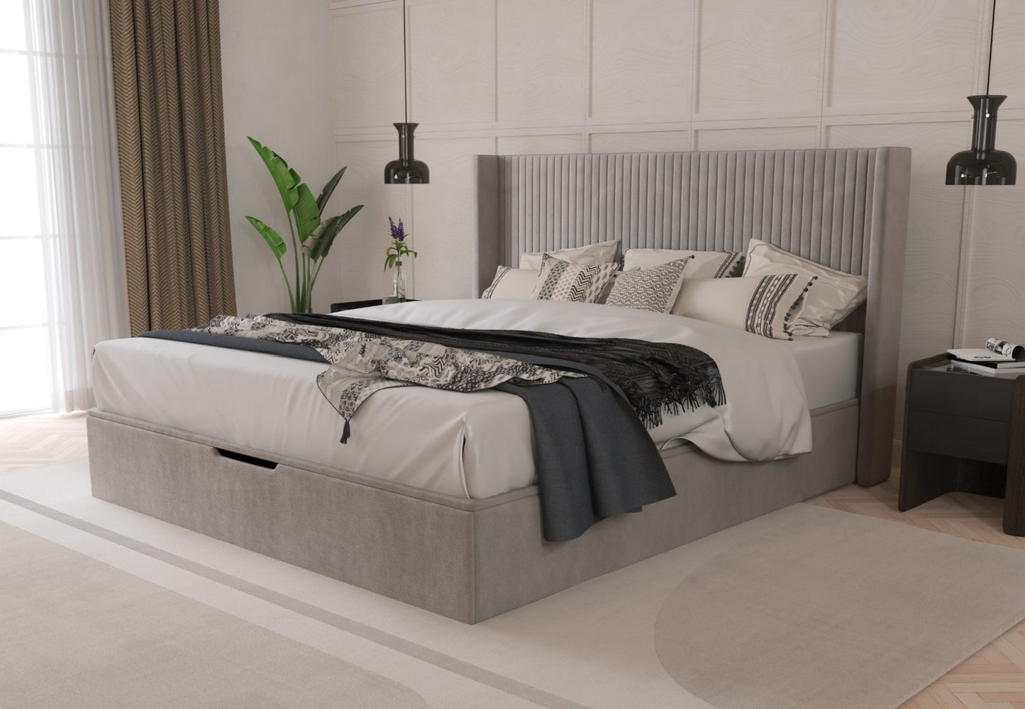 Hartley Ottoman - Bed Frame