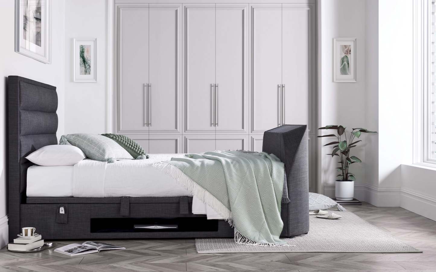 Kirkley TV Bed - Bed Frame