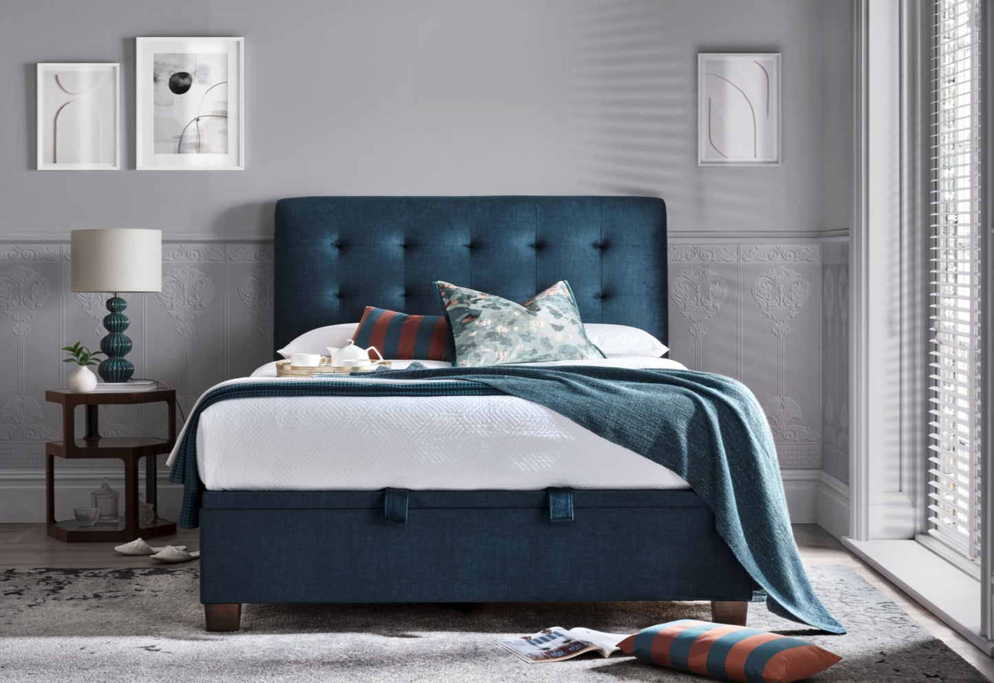 Ashbrooke Ottoman - Bed Frame