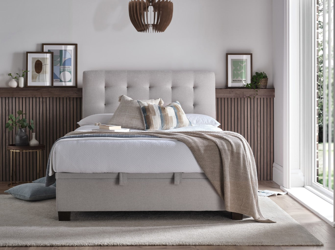 Ashbrooke Ottoman - Bed Frame