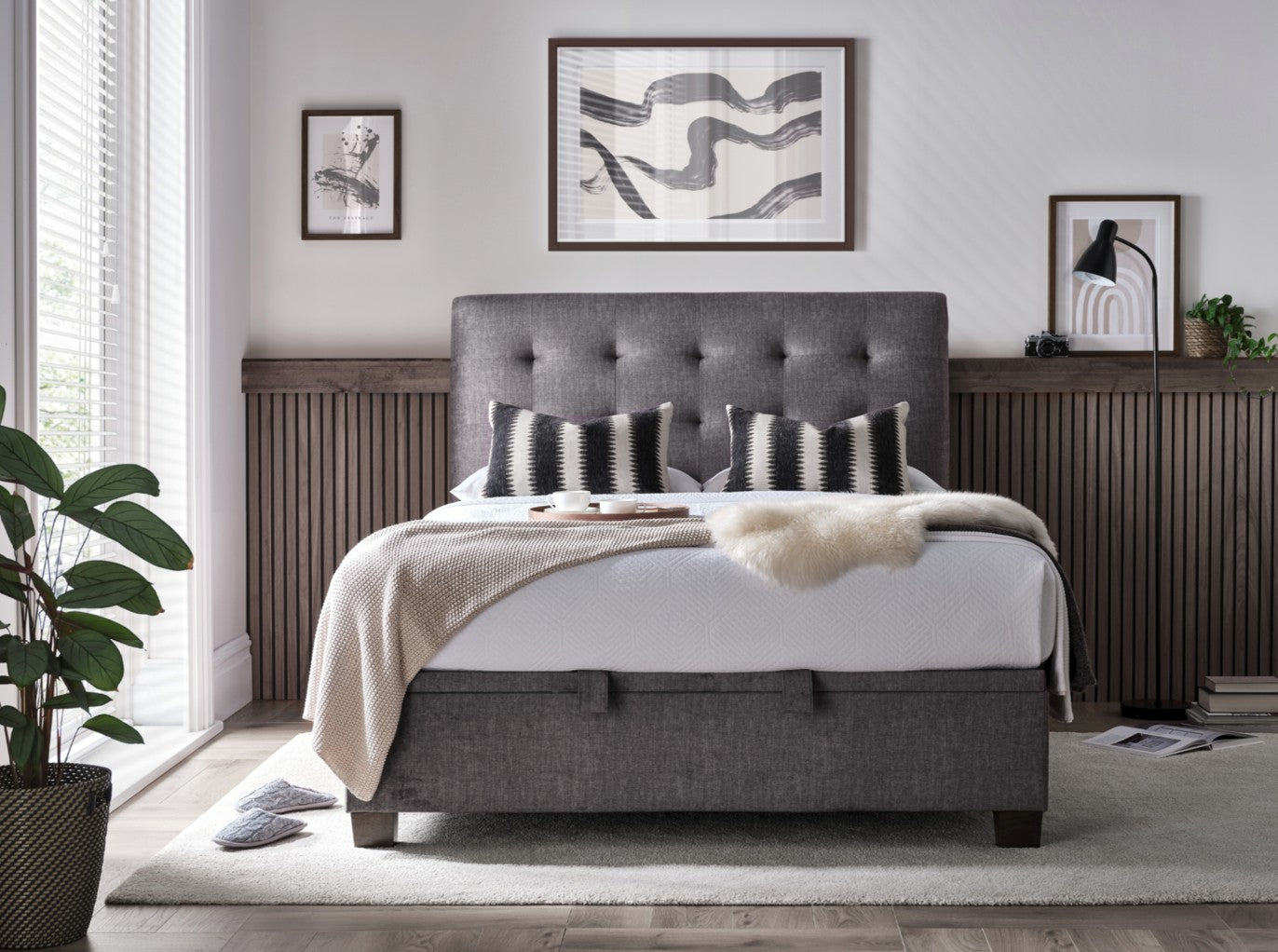 Ashbrooke Ottoman - Bed Frame