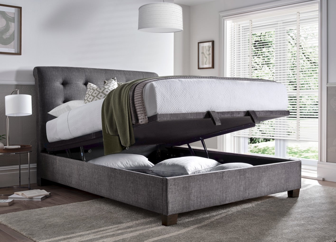 Ashbrooke Ottoman - Bed Frame