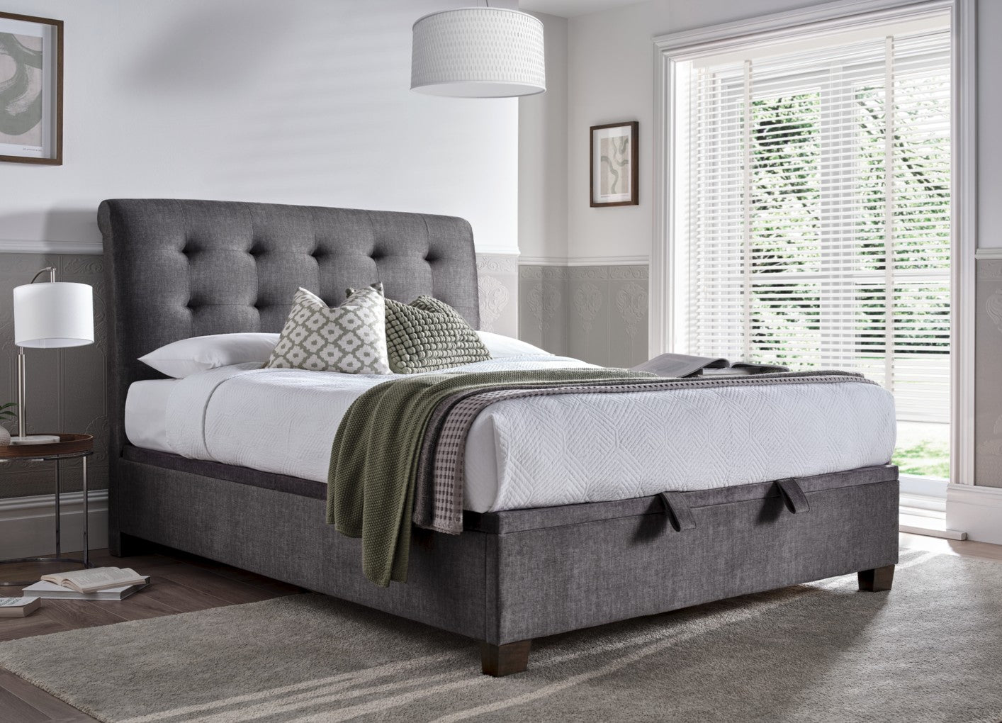 Ashbrooke Ottoman - Bed Frame