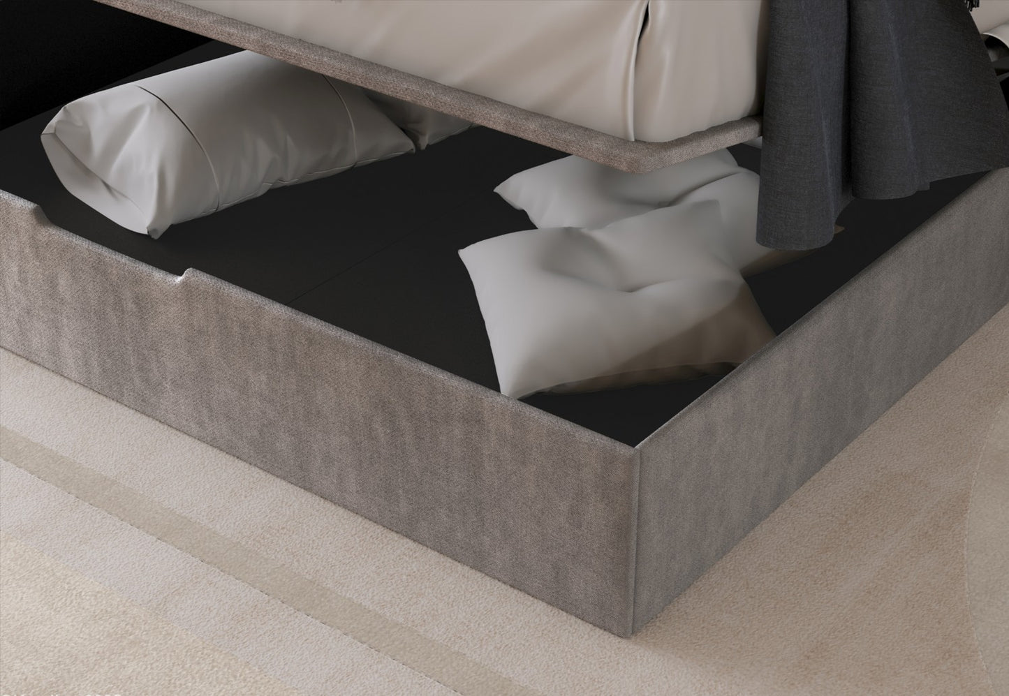 Hartley Ottoman - Bed Frame