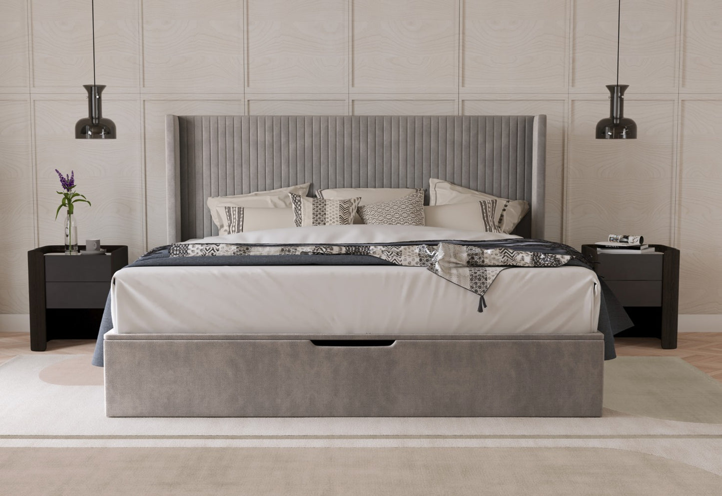 Hartley Ottoman - Bed Frame